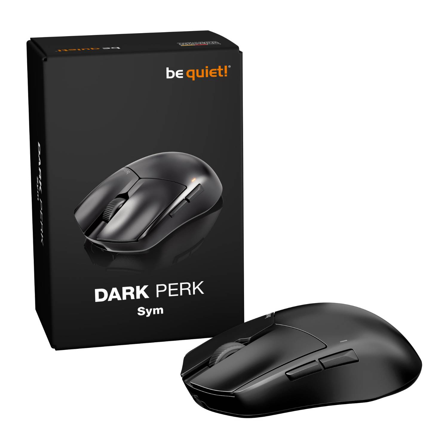Be Quiet! Dark Perk Sym, RF Wireless, USB-C, 32000DPI