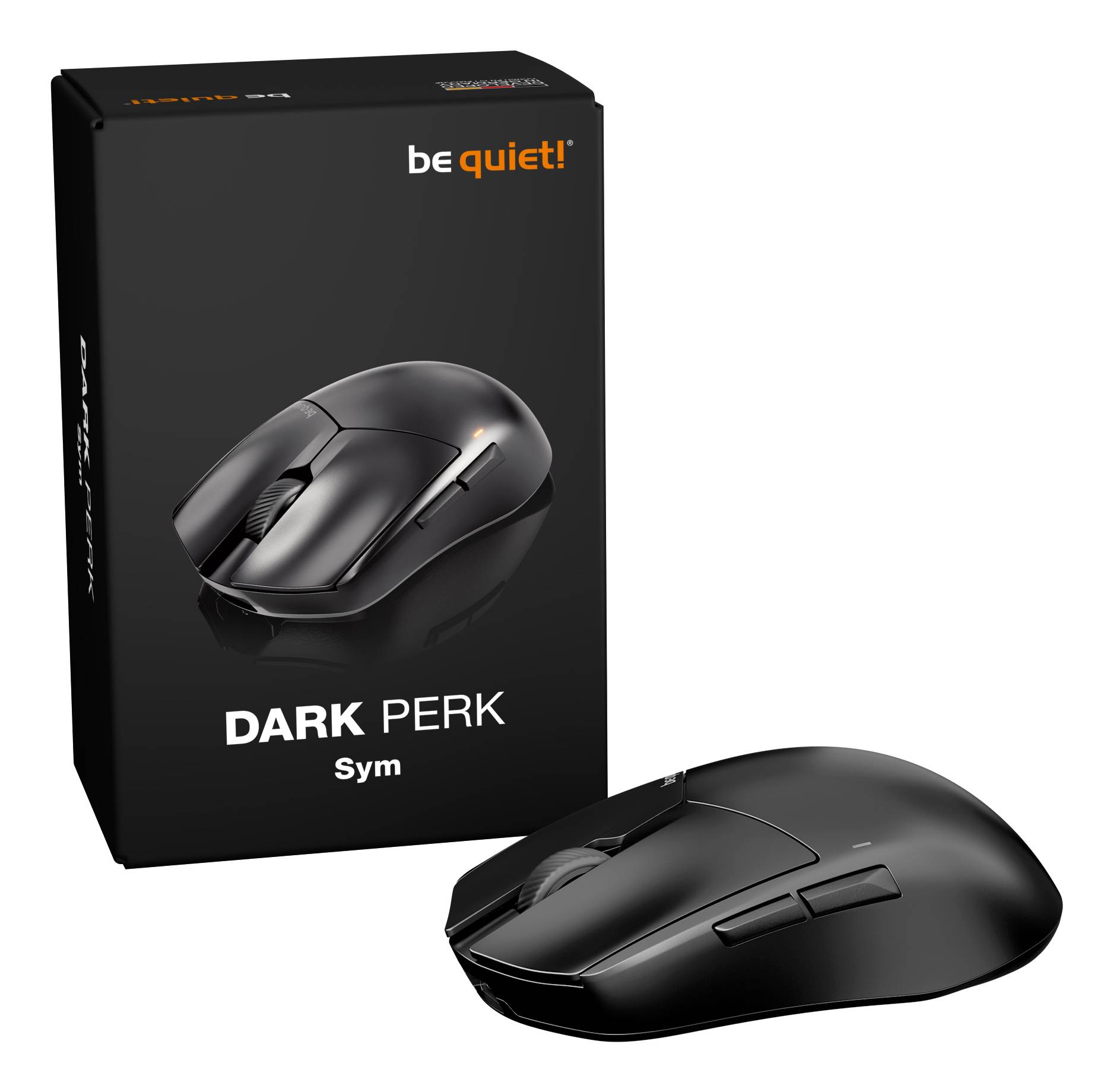 Be Quiet! Dark Perk Sym, RF Wireless, USB-C, 32000DPI