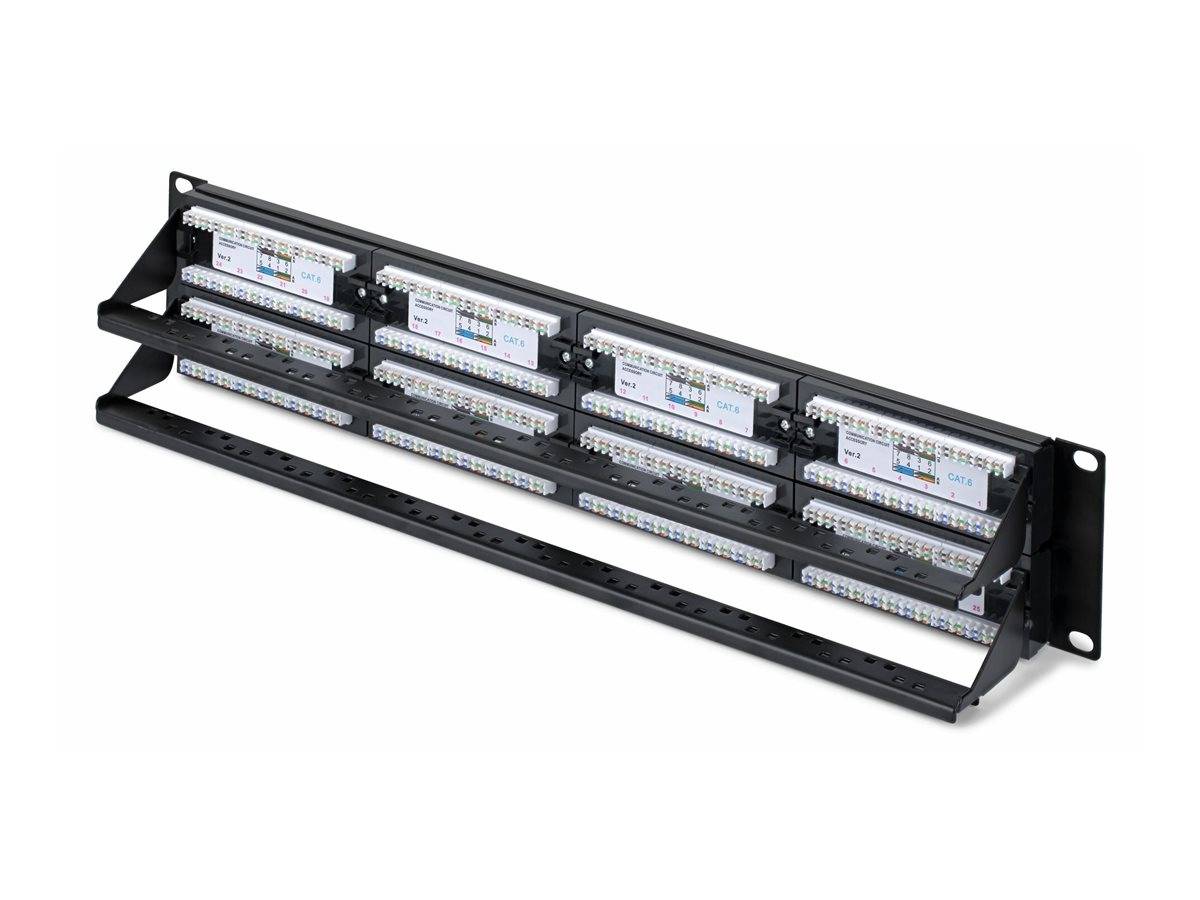 StarTech.com Patch Panel - 110 Abdrückgerät - Rack montierbar - CAT 6 - UTP -