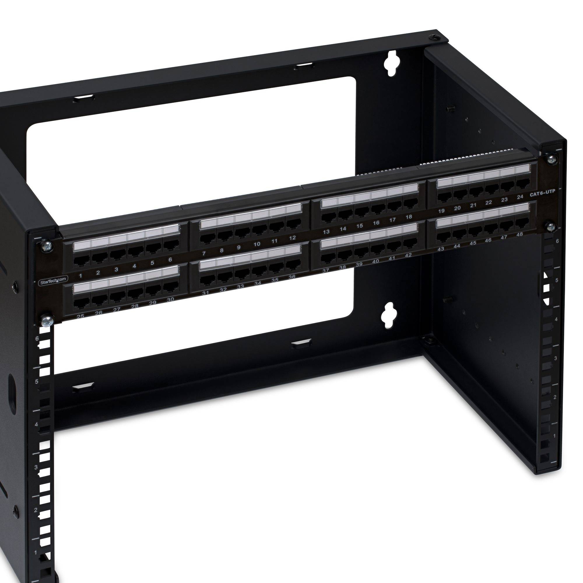 StarTech.com Patch Panel - 110 Abdrückgerät - Rack montierbar - CAT 6 - UTP -