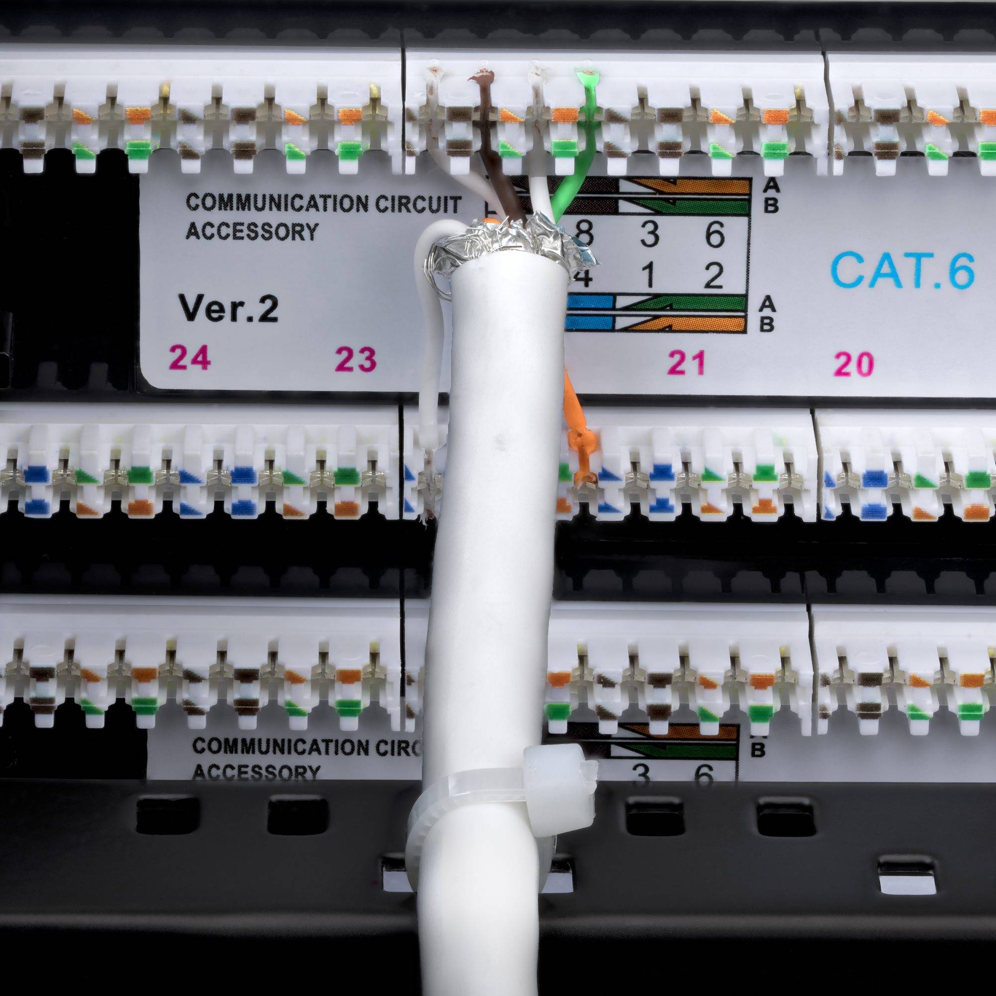 StarTech.com Patch Panel - 110 Abdrückgerät - Rack montierbar - CAT 6 - UTP -