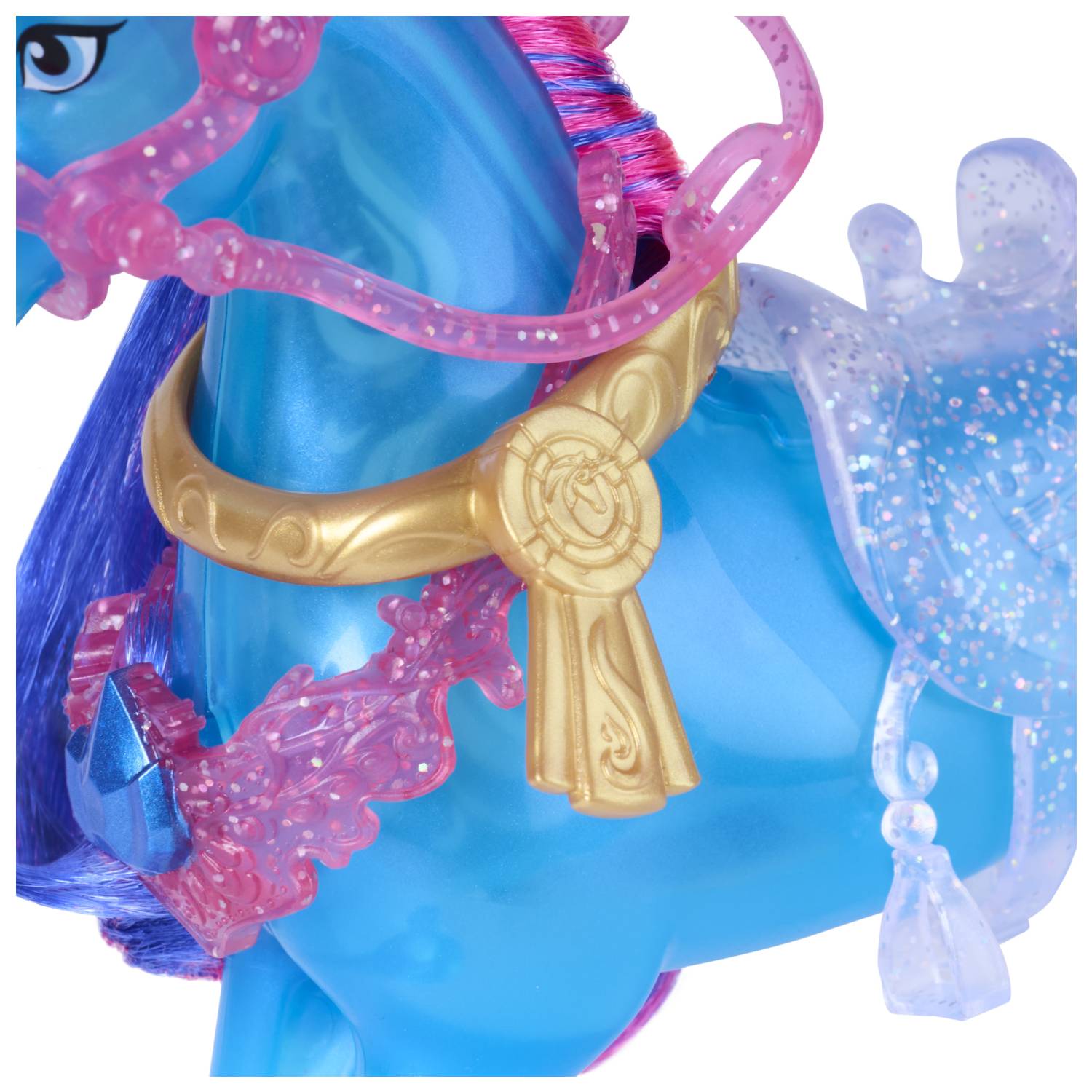 Spin Master Unicorn Academy - Train and Glow River mit Isabel Set, ca 12 cm Originalfiguren zur
