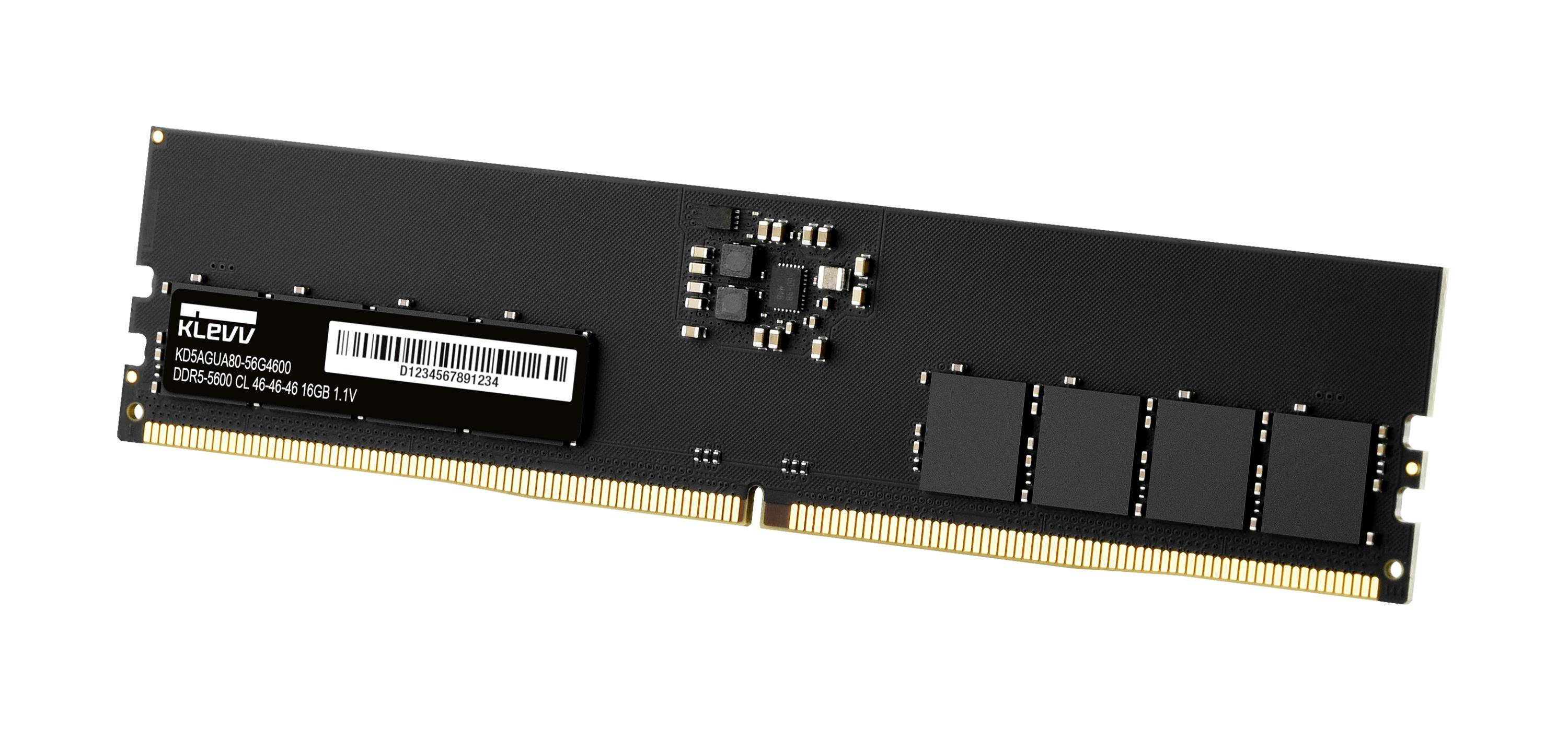 Klevv 16 GB DDR5-RAM PC5600 Klevv CL46 1x16GB TRAY