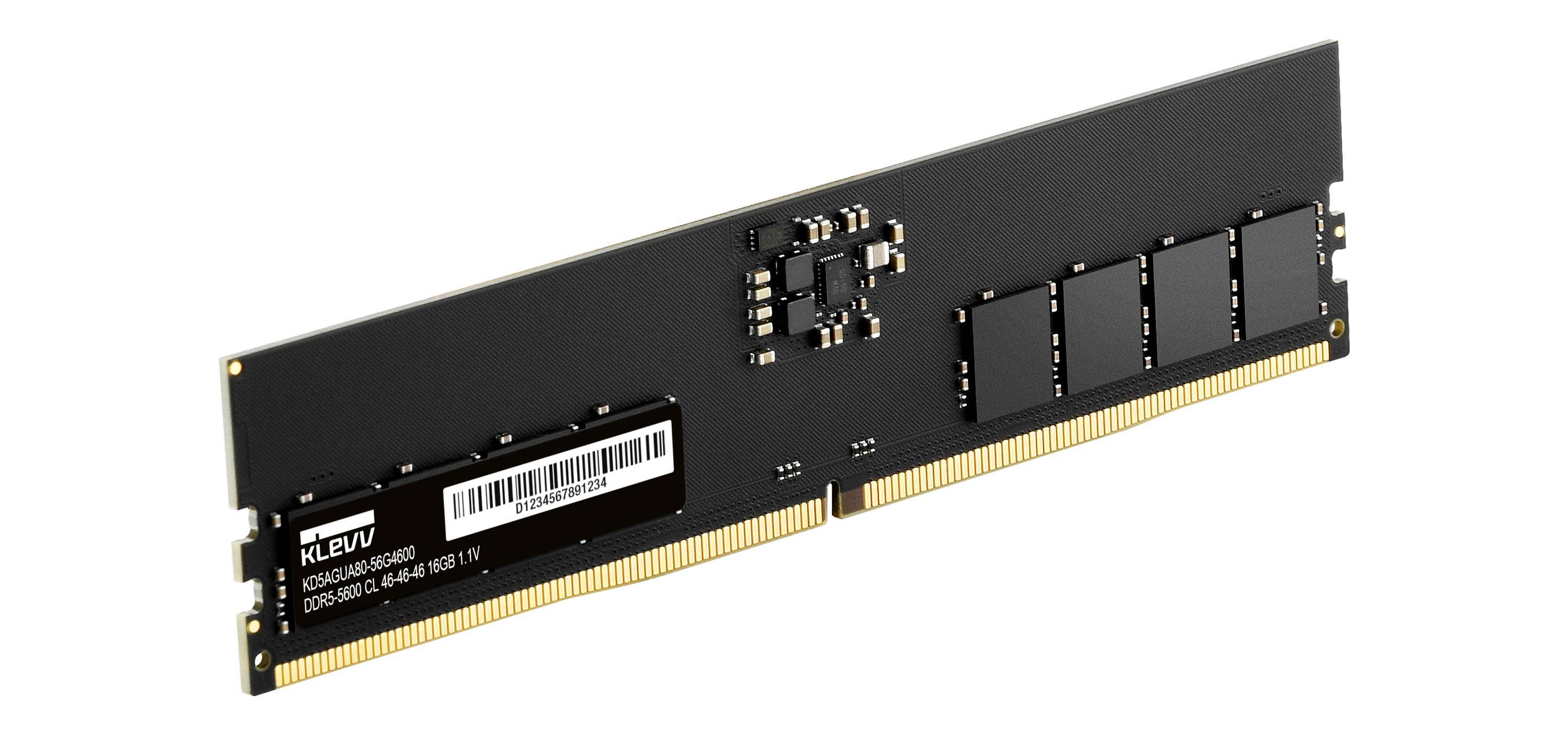 Klevv 16 GB DDR5-RAM PC5600 Klevv CL46 1x16GB TRAY