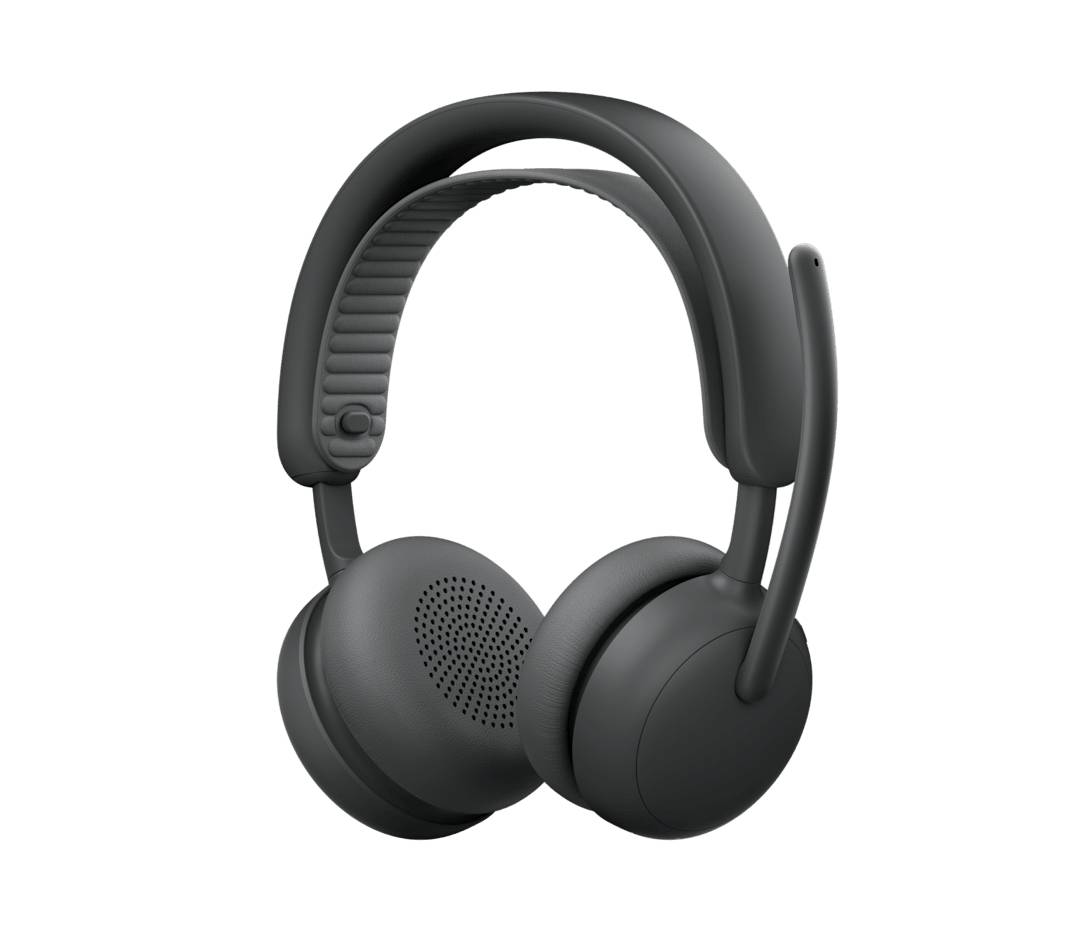 Logitech Zone Wireless 2 ES Headset On-Ear Bluetooth kabellos kabelgebunden aktive Rauschunterdrückung USB-C Graphite