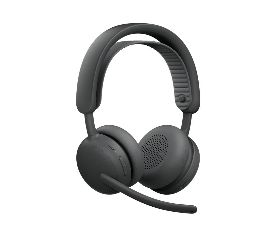 Logitech Zone Wireless 2 ES Headset On-Ear Bluetooth kabellos kabelgebunden aktive Rauschunterdrückung USB-C Graphite