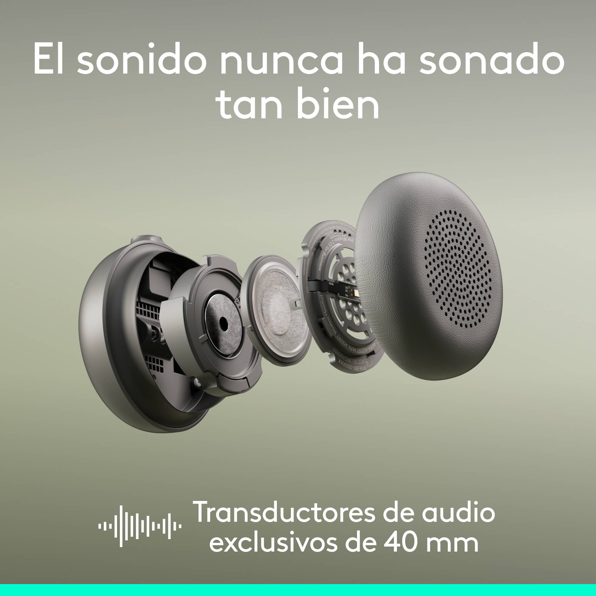 Logitech Zone Wireless 2 ES Headset grafit 981-001503