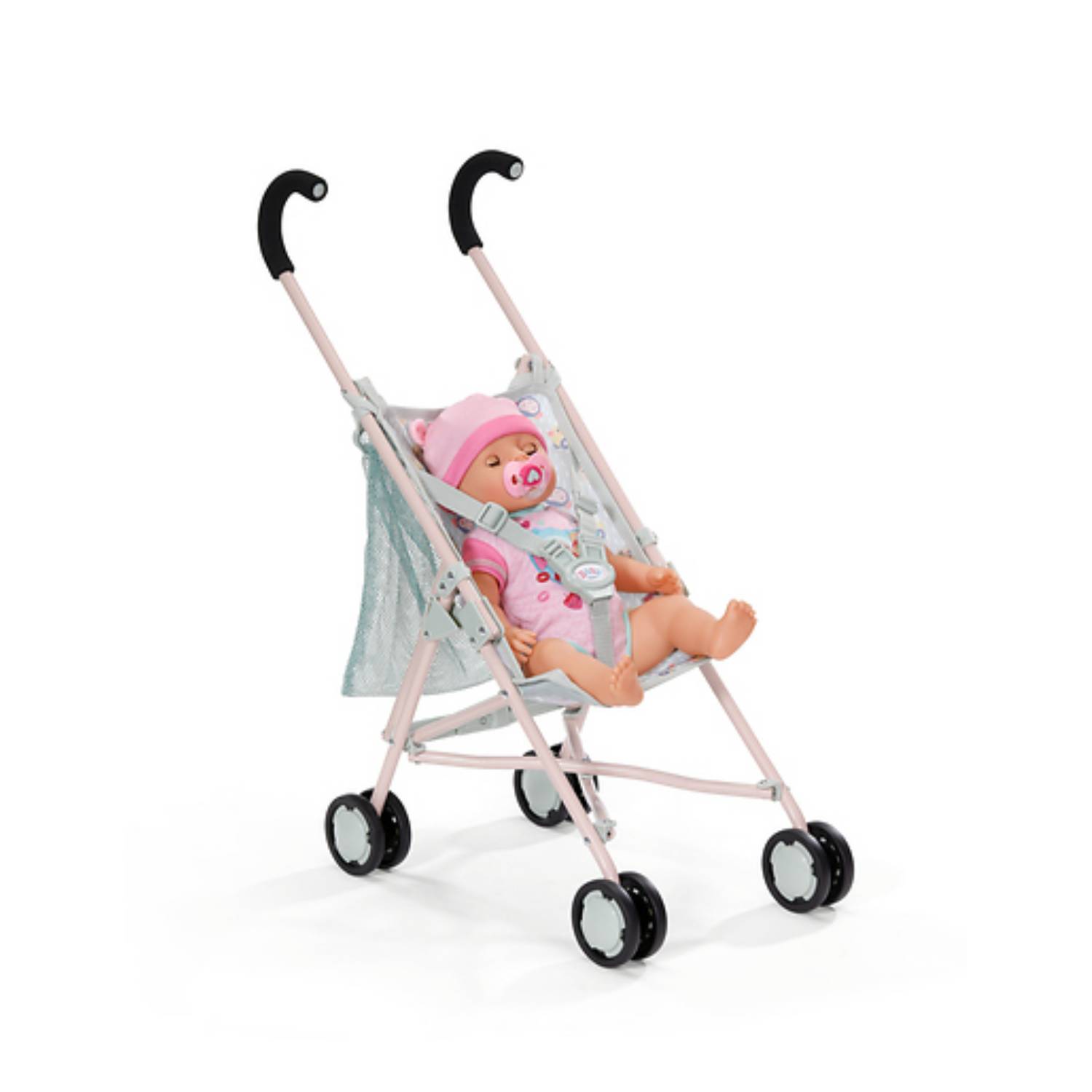 Zapf BABY born Stroller with Bag Jungle, Puppenwagen, 3 Jahr(e)