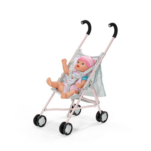 Zapf BABY born Stroller with Bag Jungle, Puppenwagen, 3 Jahr(e)