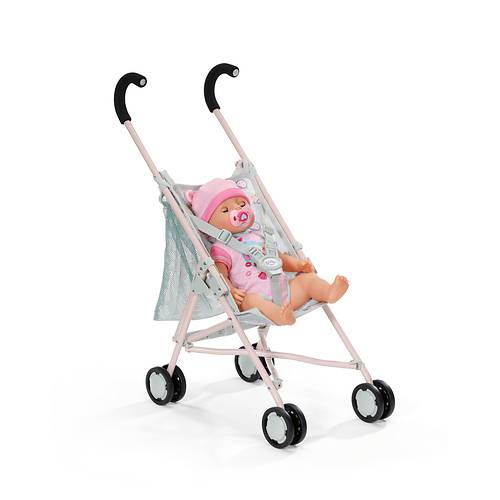 Zapf BABY born Stroller with Bag Jungle, Puppenwagen, 3 Jahr(e)