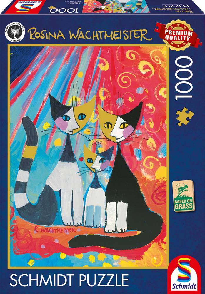 Schmidt Spiele 58659, 1000 Stück(e), Kunst, 3 Jahr(e)