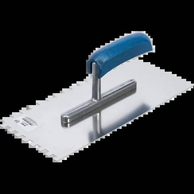 Zahnkelle rostfrei Rechteck-Zahnung 280 x 130 mm