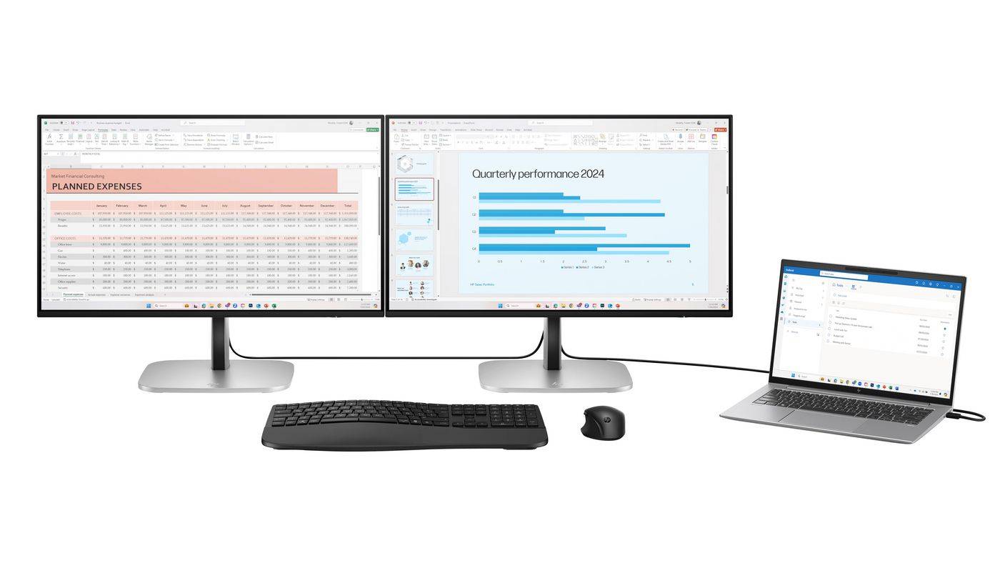 HP Series 5 Pro FHD USB-C Monitor - 524pu - Flachbildschirm (TFT/LCD) - 60,5 cm
