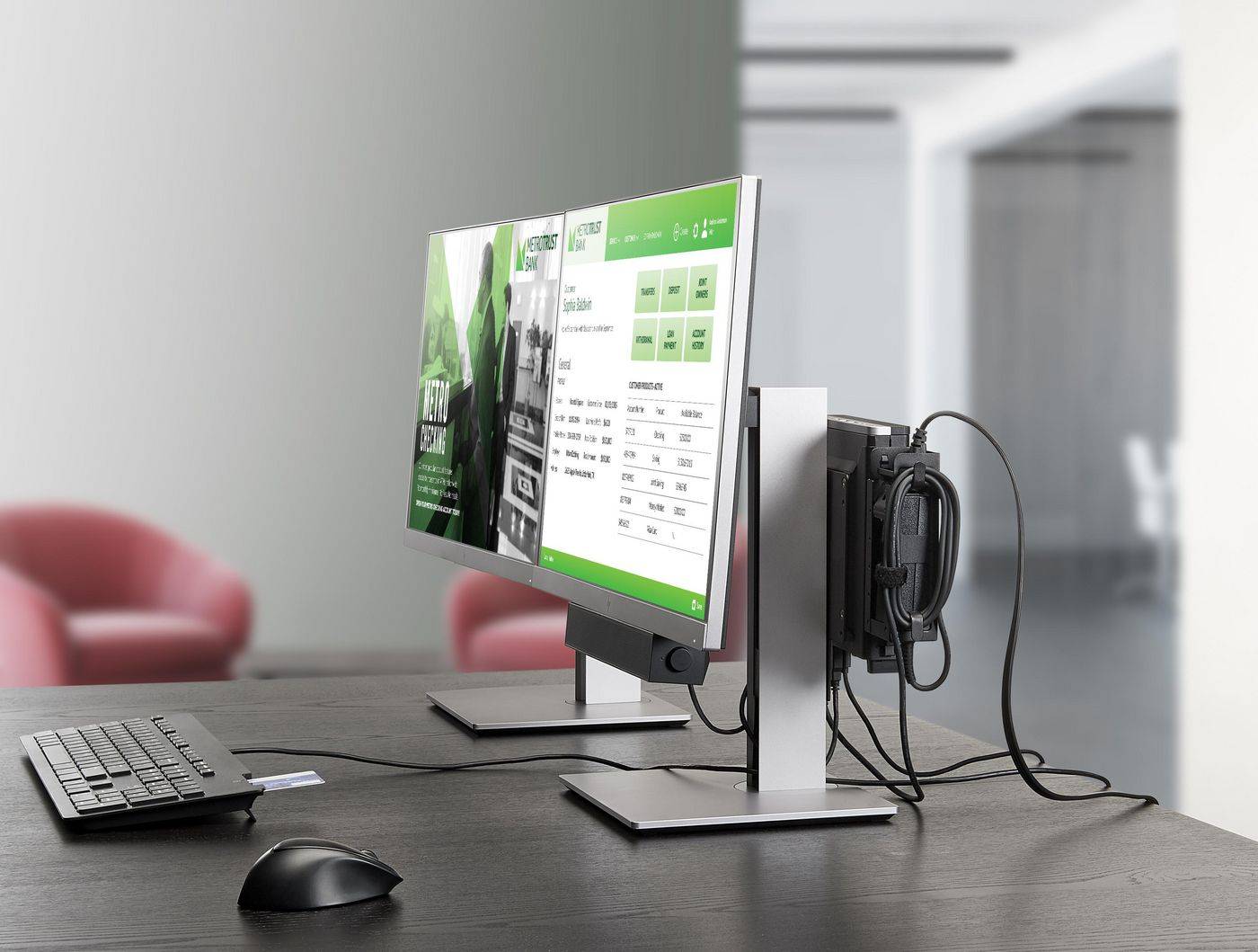 Business Slim - Tastatur - USB - Schwedisch