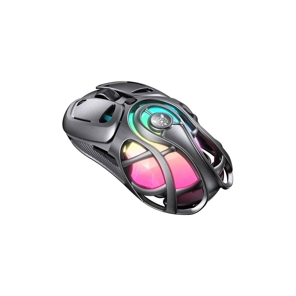 ONIKUMA DM02 Gaming Maus Grau RGB