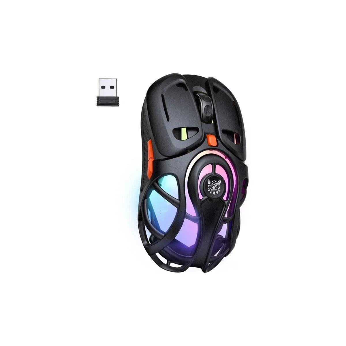 ONIKUMA DM02 Gaming Maus Schwarz RGB
