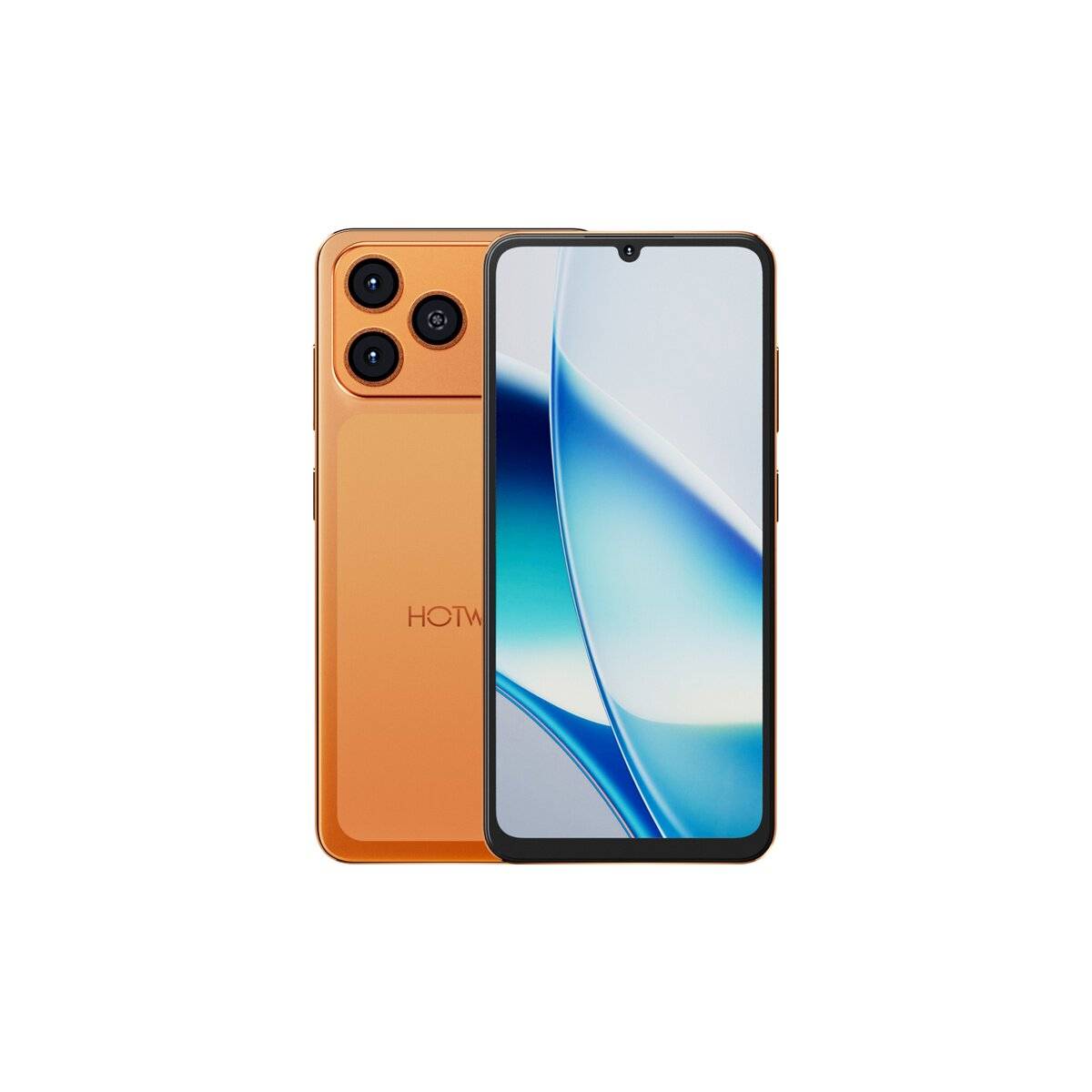 hotwav - A17 Pro Max Orange - HOTWAV A17 Pro Max Smartphone (Orange)
