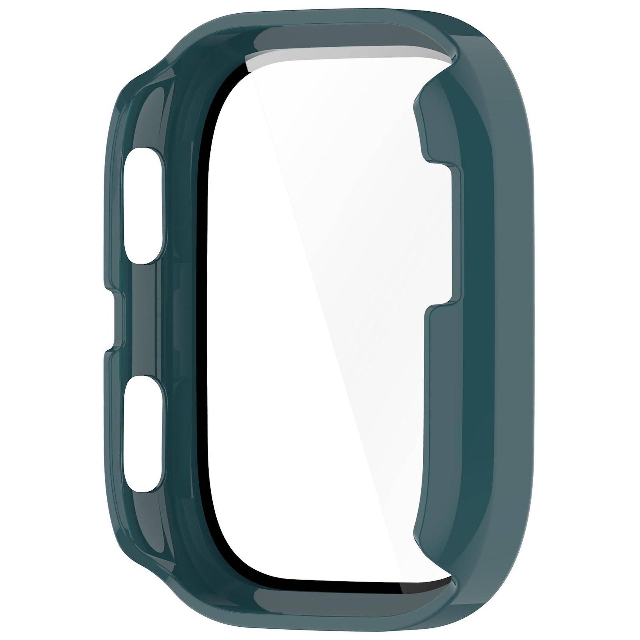 Für Amazfit Bip 6 Kunststoff Watch Schutz Hülle + 9H Hart Glas Grün