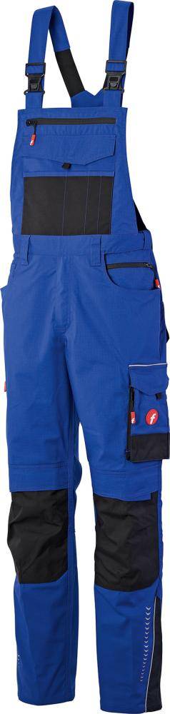 H-Latzhose Performance kornblau/schwarz Gr. 48 FORTIS
