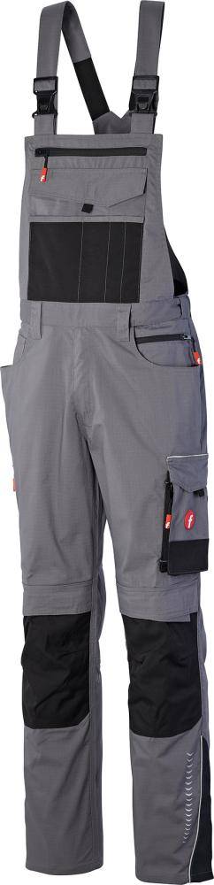 H-Latzhose Performance grau/schwarz Gr. 94 FORTIS