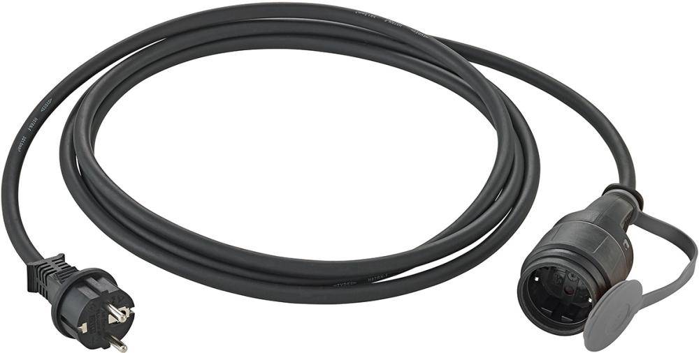Fortis Schuko-Verlängerungskabel 15m H07RN-F3G1,5 IP44 mit Kabelfixierung