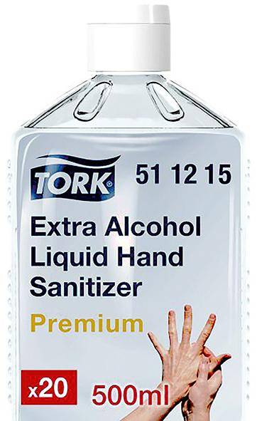 Tork Extra Handdesinfektionsmittel 500 ml mit Alkohol