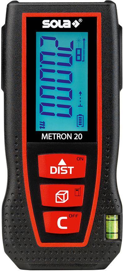 Laser-Entfernungsmesser METRON 20 mit Gürteltasche