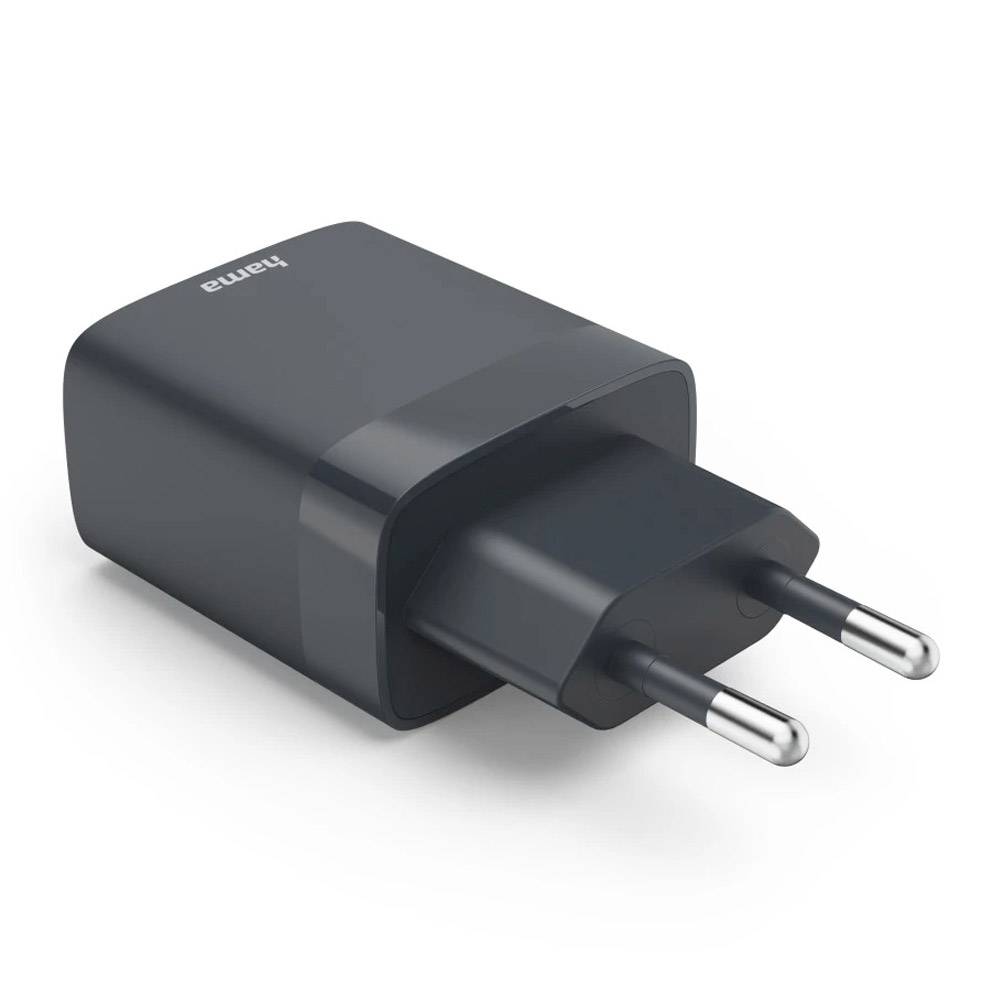 Hama 86442 Schnellladegerät USB-C PD 30W Anthrazit