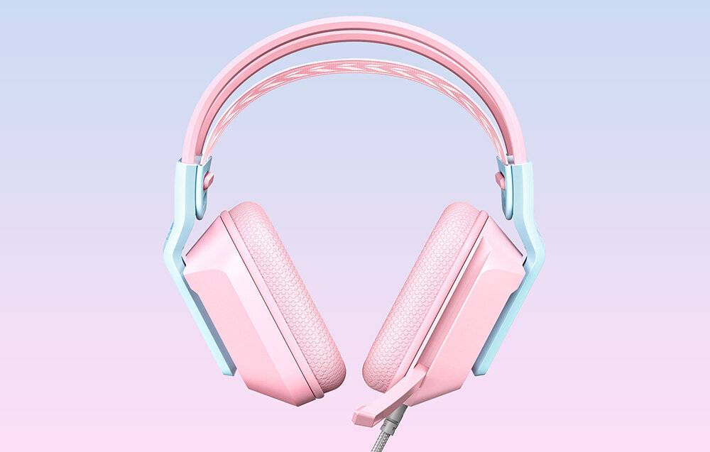 ONIKUMA X13 Gaming-Kopfhörer (rosa)