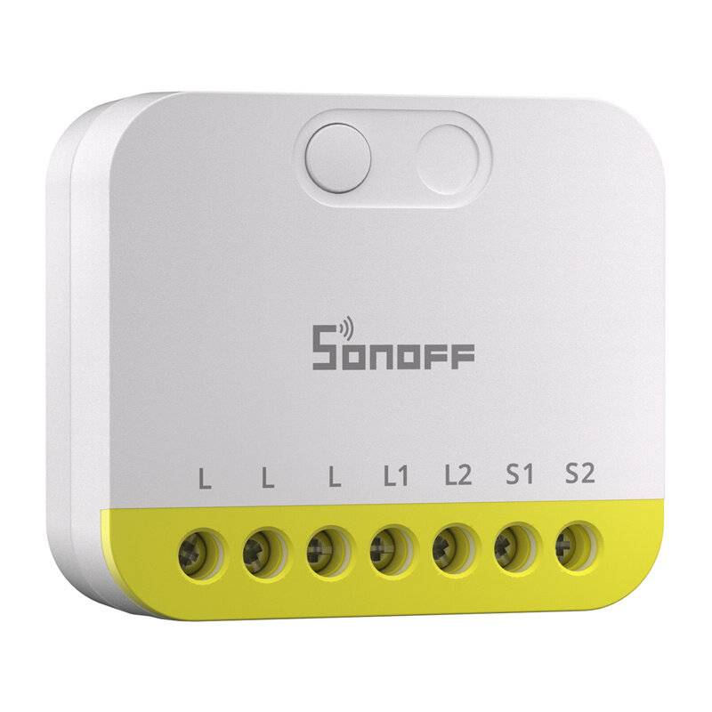 Zweikanal-Minischalter ohne N Sonoff MINI-ZB2GS-L ZigBee