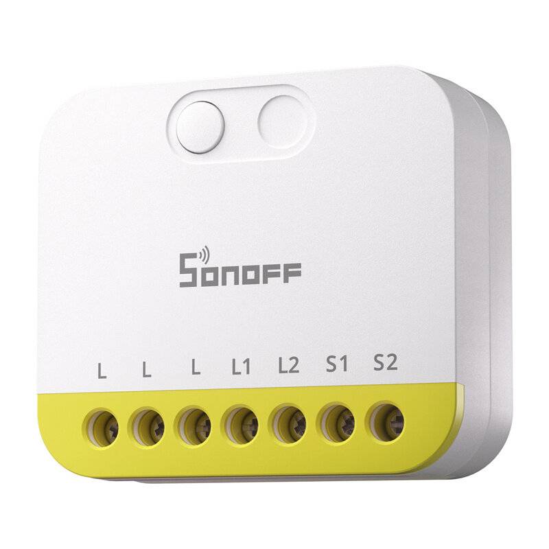 Zweikanal-Minischalter ohne N Sonoff MINI-ZB2GS-L ZigBee