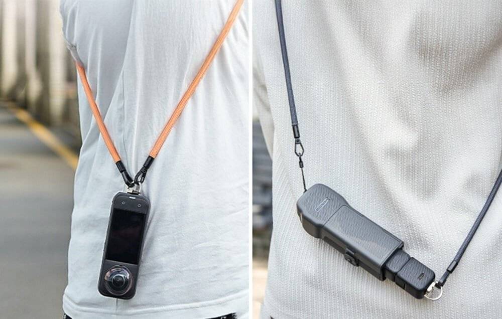 Sunnylife GS022 multifunktionales Umhängeband für Pocket 3 (orange)