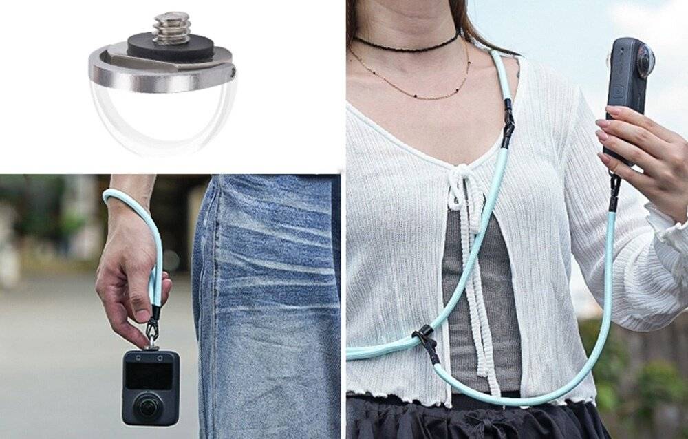 Sunnylife GS022 multifunktionales Umhängeband für Pocket 3 (blau)