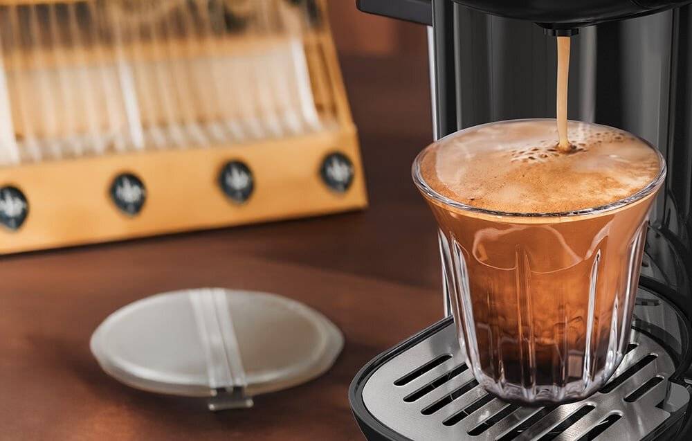 HiBREW - H2B-grey - HiBREW H2B 5-in-1-Kapselkaffeemaschine (grau)