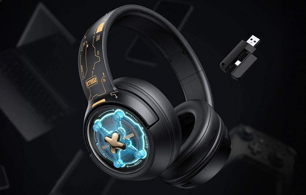 ONIKUMA GT802 Gaming-Kopfhörer (schwarz)