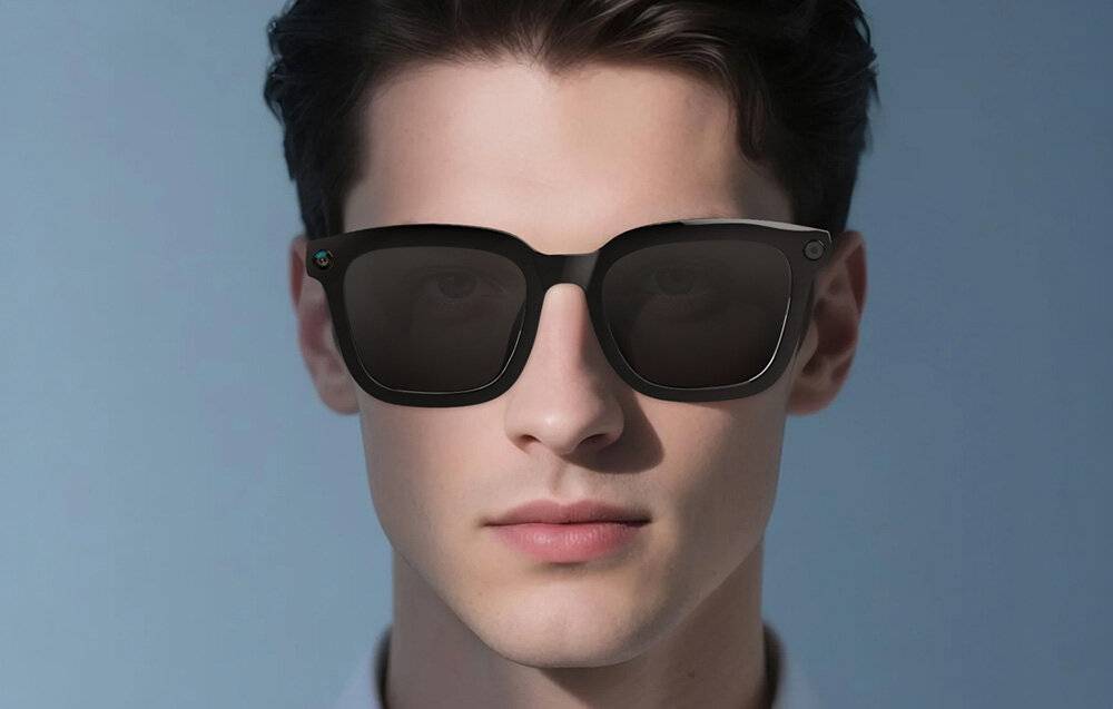 COLMI V03 Smart Glasses Quadratischer Rahmen Sonnenbrille