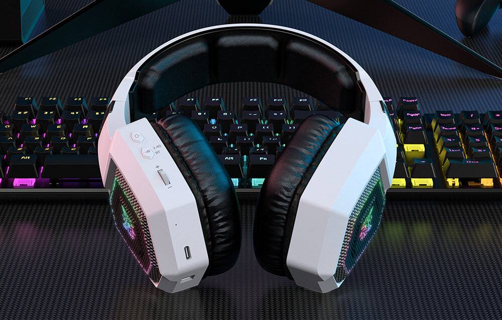 ONIKUMA GT806 Gaming-Kopfhörer (weiß)