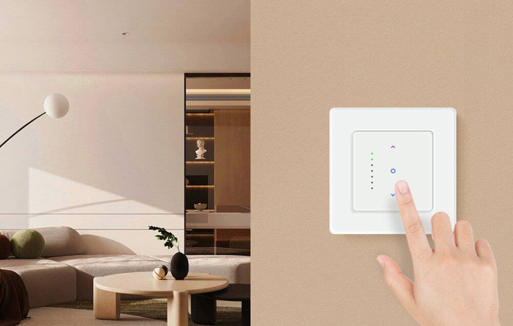 Avatto - CS20-EU-W - Avatto CS20-EU-W WiFi-Touch-Smart-Rollladenschalter