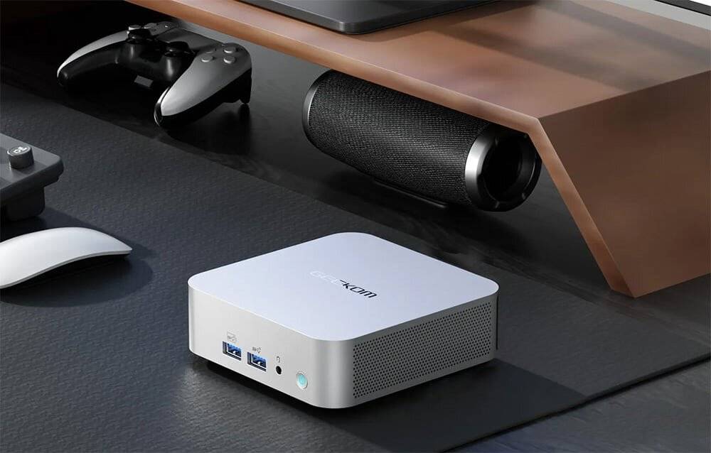 GEEKOM - GMA8R98945HS-321T-EU - Mini-PC GEEKOM A8 Ryzen 9 8945HS 32 GB + 1 TB + Win11 Pro