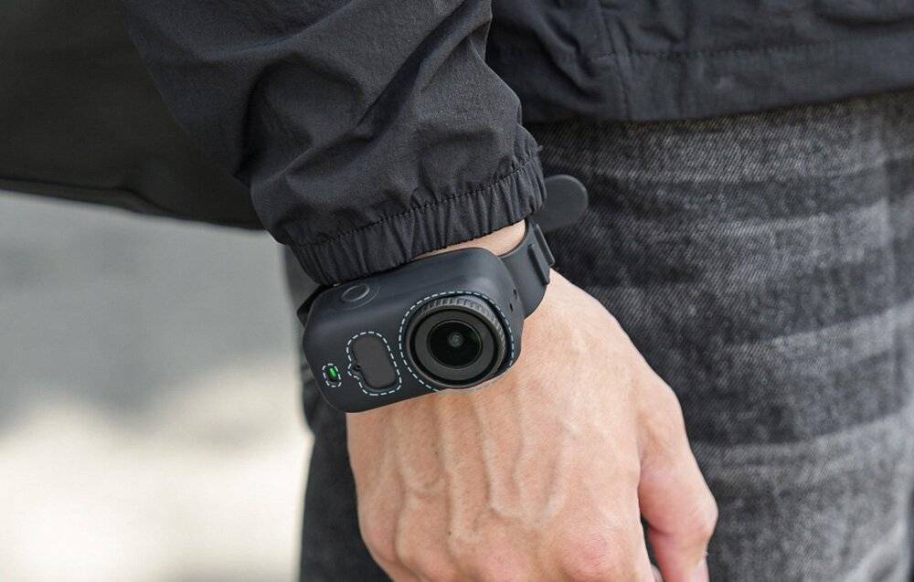 Sunnylife Silikon-Armband für Osmo Nano (schwarz)