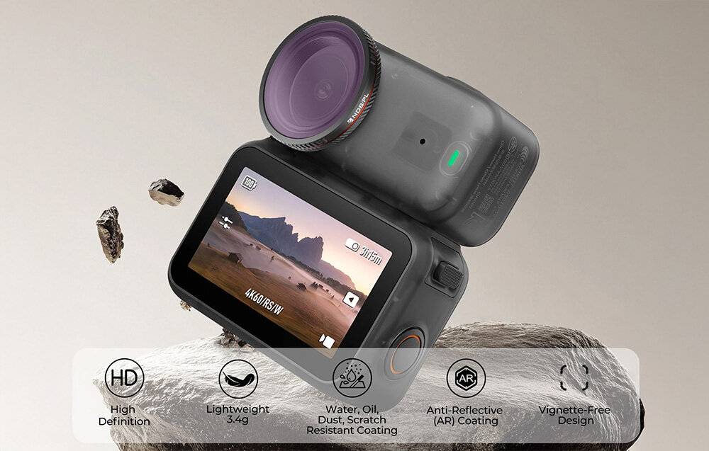 Freewell - FW-OSN-BRG - Freewell-Filterset für OSMO NANO „Bright Day“ – 4 Stück.