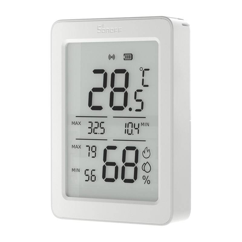 Sonoff - SNZB-02DR2 - Sonoff AirGuard TH SNZB-02DR2 ZigBee LCD-Temperatur- und Feuchtigkeitssensor