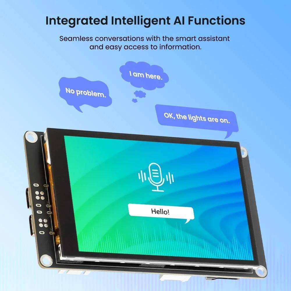 Elecrow CrowPanel Advance 3.5" ESP32 HMI IPS Touch-Display, AI, Meshtastic, SX1262 LoRa, 480x320