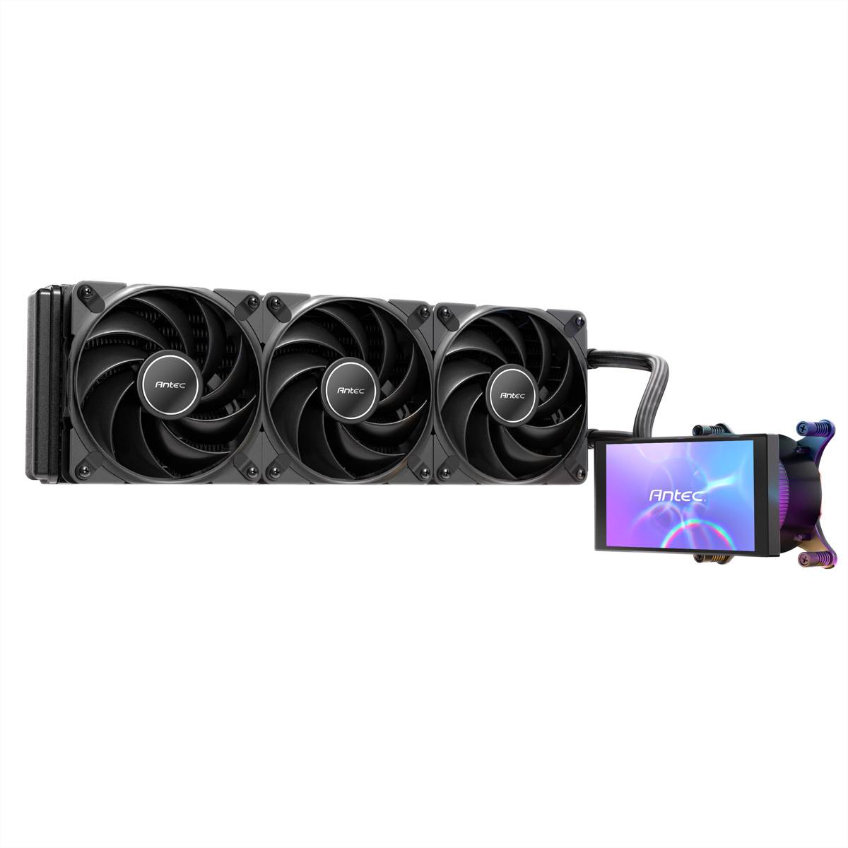 Antec Vortex VIEW 360 mit LCD Display, schwarz