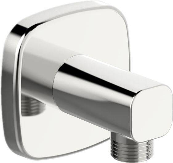 Hansa Living Wandanschlussbogen soft edge 5118 Rosette G1/2 DN15 Chrom
