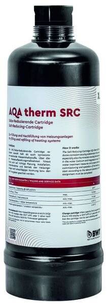 BWT AQA therm SRC X-Large, Salz reduzierende Cartridge, für HWG-HES, schwarz, 1 Stk.