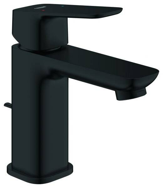 GROHE EH-Waschtischbatterie Cubeo 101694 S-Size Zugstangen-Ablaufgarn. matt black