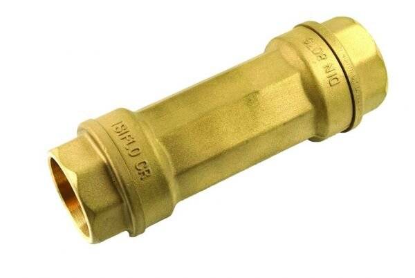 INDUSTRIE Reperaturmuffe Typ 101 Messing 32 x 32 mm Isiflo