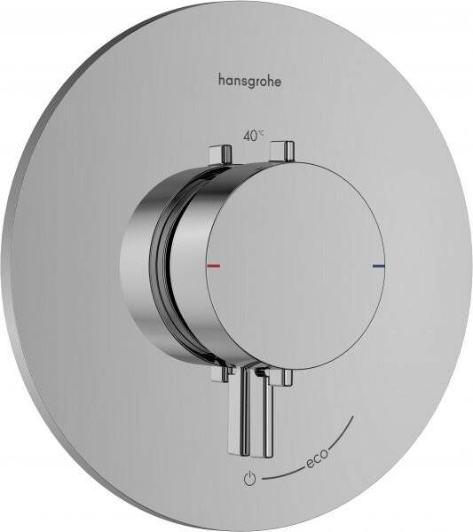hansgrohe Ecostat Comfort S Thermostat Unterputz für 1 Verbraucher, Chrom