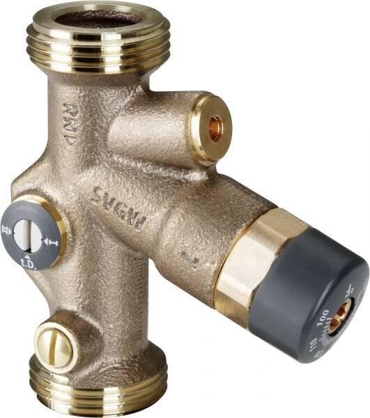Viega Easytop Zirkulationsregulierventil 2281.3, G 3/4", DN 15mm x Siliziumbronze